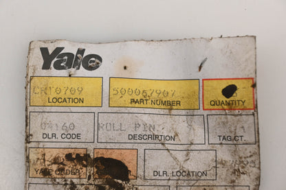 Yale 500067907 Roll Pins Qty 2 NOS