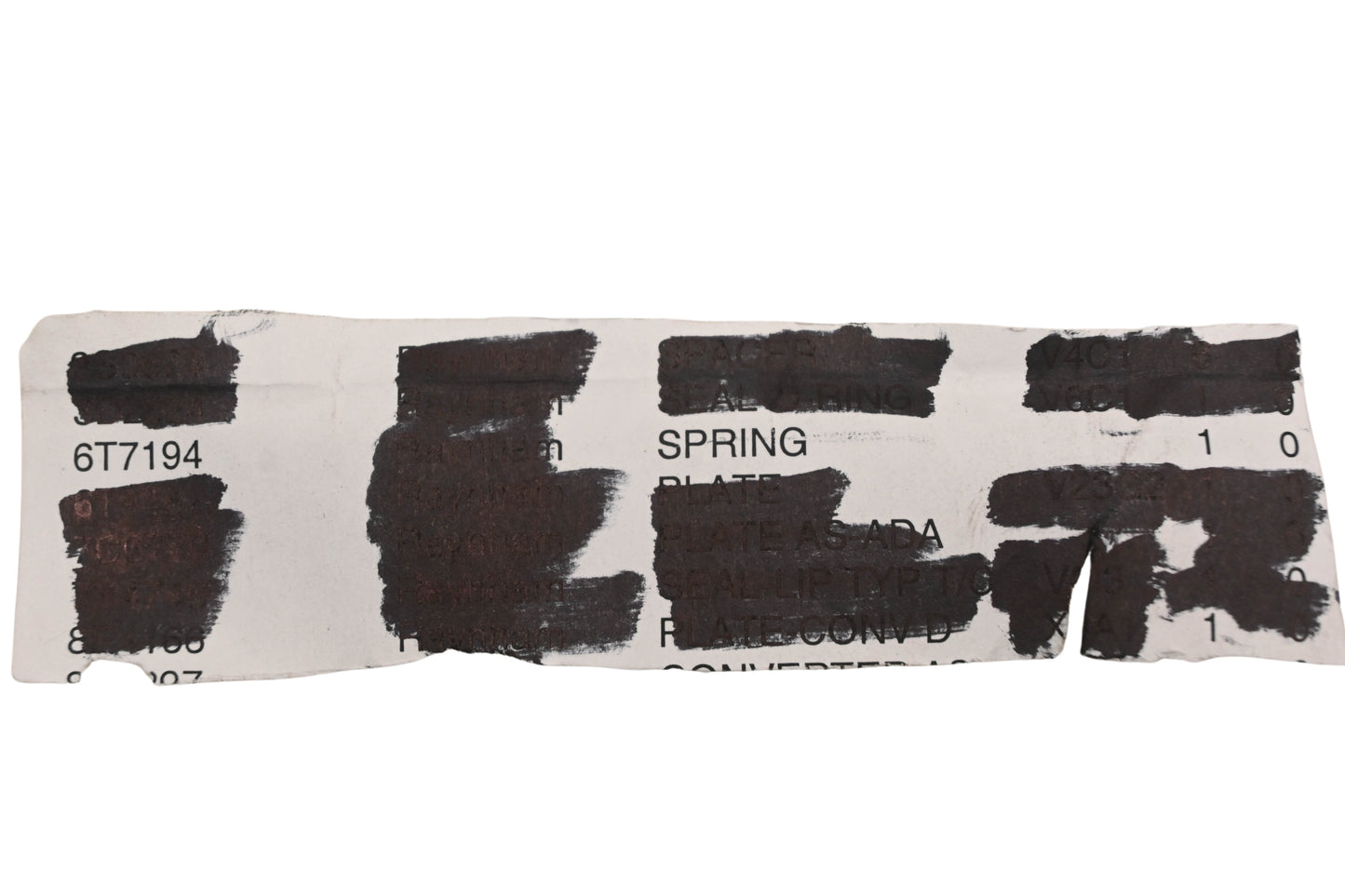 Caterpillar 6T7194, 6T-7194 Spring NOS