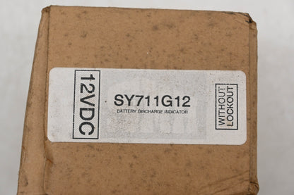 Total Source SY711G12 Charge Guard Low Battery 12vdc Meter NOS
