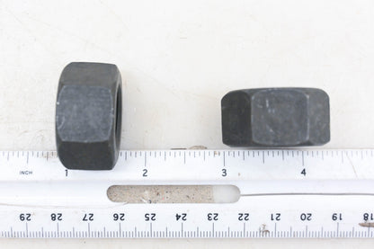 Aftermarket IO017-12 1-1/8"x 11/16"x5/16"-2.5 Grade 10 Hex Nuts Qty 2 NOS