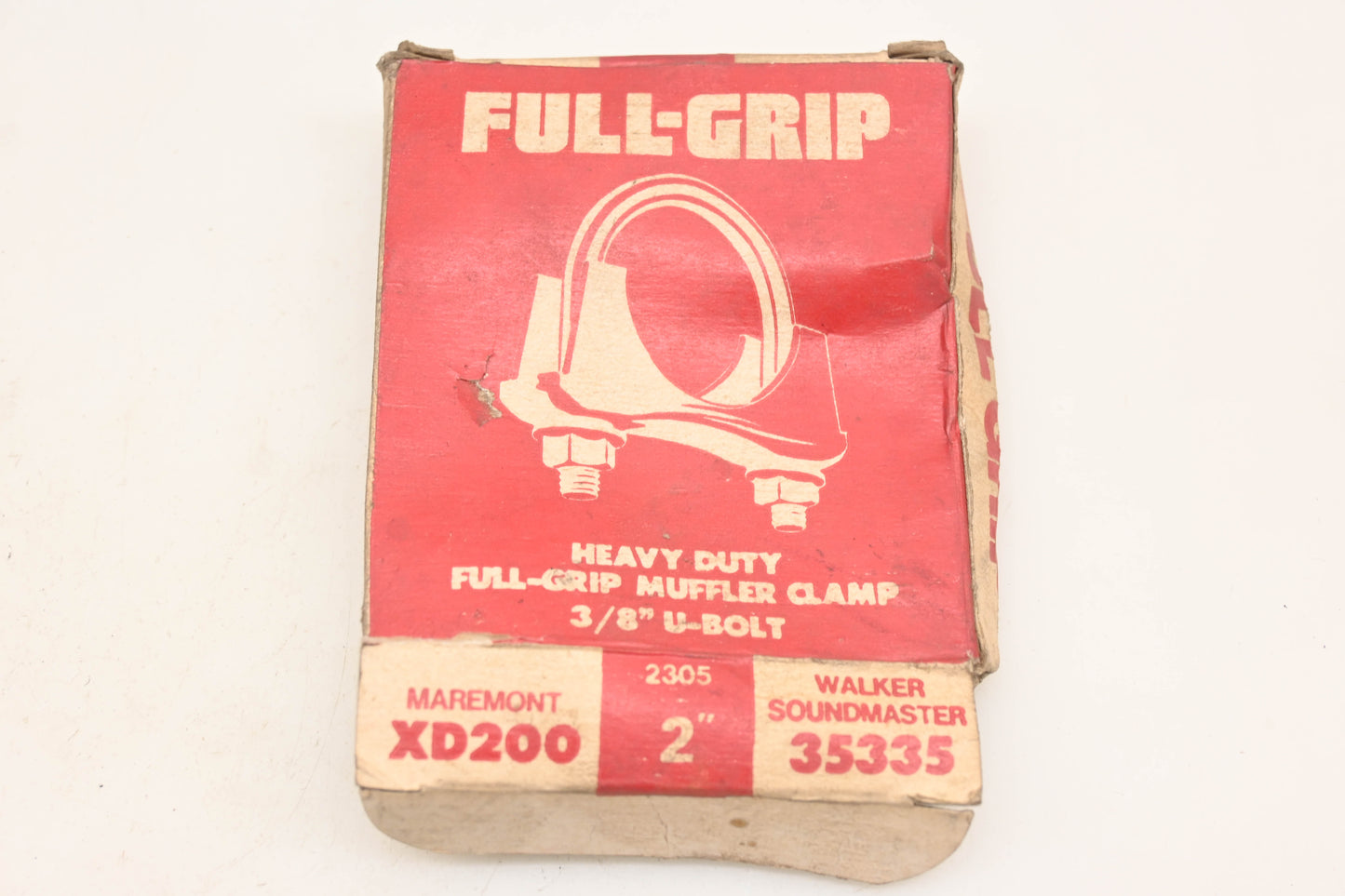 Full Grip 2305, T-200, XD200 2" U-Bolt Clamp Kit NOS