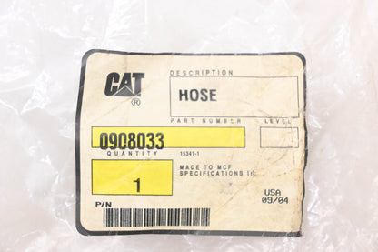 Caterpillar 0908033, 090-8033 Radiator Hose NOS