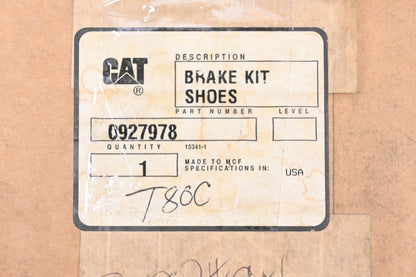Caterpillar 0927978, 092-7978 Brake Shoe Kit NOS