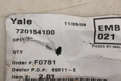 Yale 720154100 Spring NOS