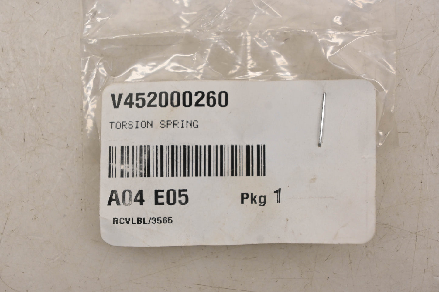 New OEM Echo V452000260 Torsion Spring NOS
