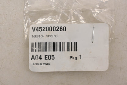 New OEM Echo V452000260 Torsion Spring NOS