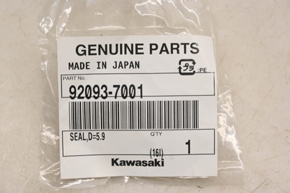 New OEM Kawasaki 92093-7001 Seal NOS