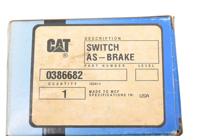 Caterpillar 0386682, 038-6682 Brake Switch Assembly NOS