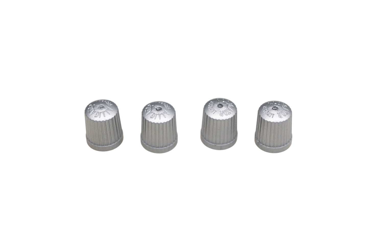 Alligator MS031-1 Gray Plastic Tire Stem Caps Qty 4 NOS