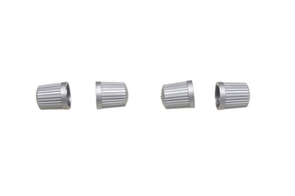 Alligator MS031-1 Gray Plastic Tire Stem Caps Qty 4 NOS