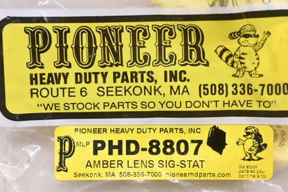 Pioneer PHD-8807, 9007 VSM Amber Lens NOS