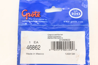 Grote 46862 Red Lens Side Marker Assembly NOS