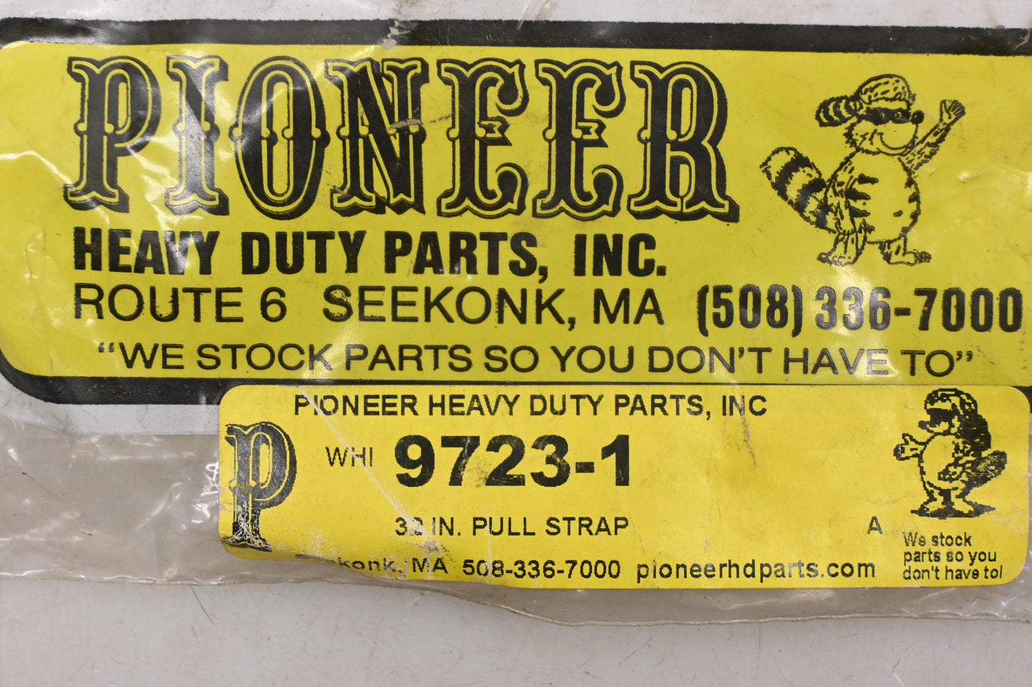 Pioneer WHI-9723-1, WHI-9723 32" Pull Strap NOS