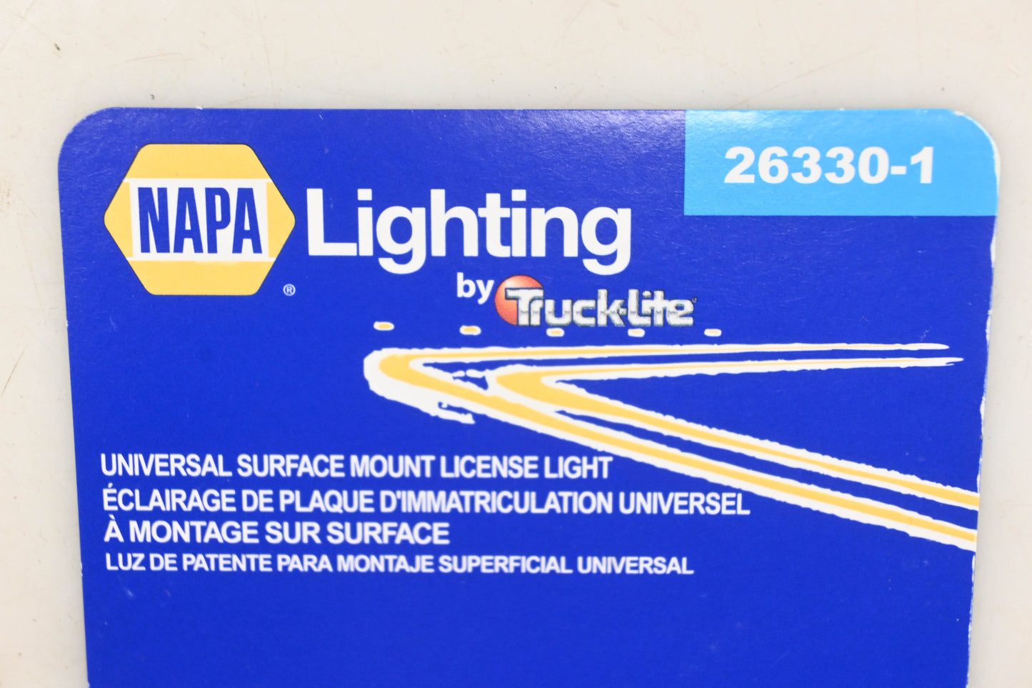 Napa 26330-1 Universal License Plate Light NOS