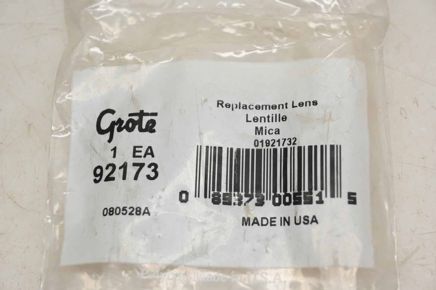 Grote 92173, 9217 Amber Side Marker Lens NOS