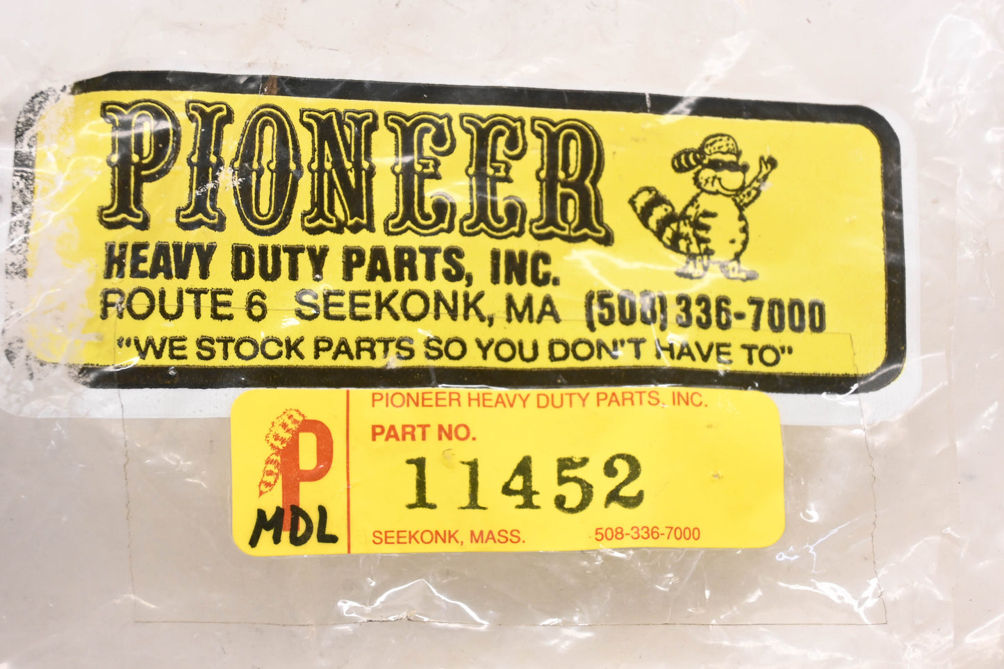 Pioneer MDL-11452, 11452 Haldex Blue Gladhand NOS