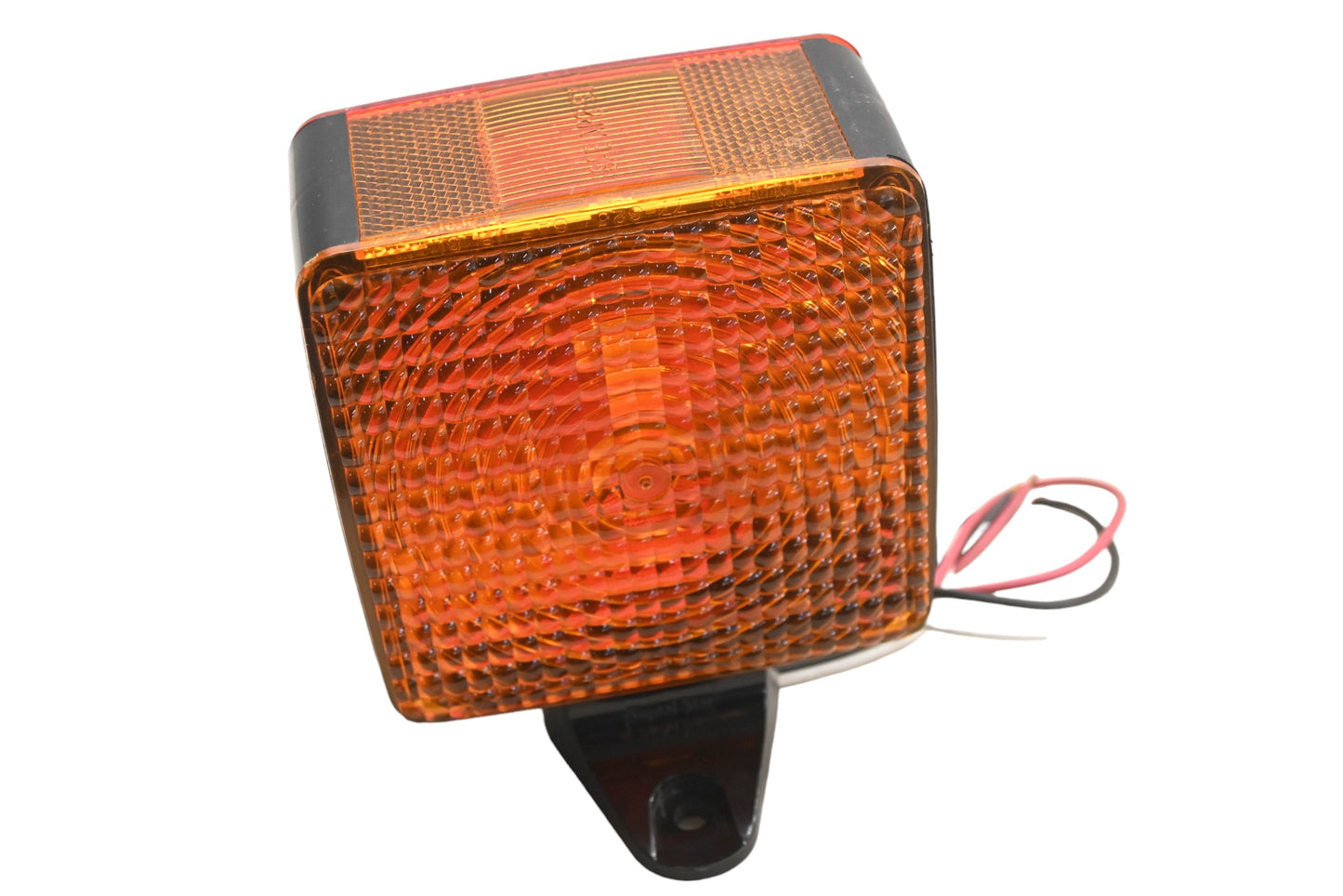 Signal-Stat 4742 Red/Amber Dual-Face Signal Assembly NOS