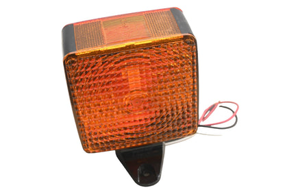 Signal-Stat 4742 Red/Amber Dual-Face Signal Assembly NOS