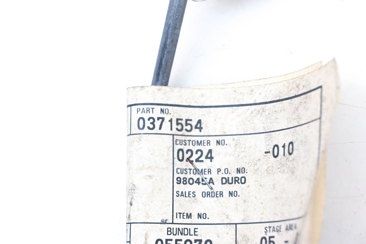 Caterpillar 0371554 Tube Assembly NOS