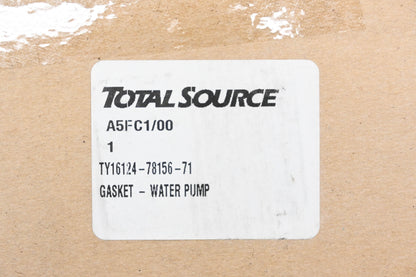 Total Source TY16124-78156-71 Water Pump Gasket NOS