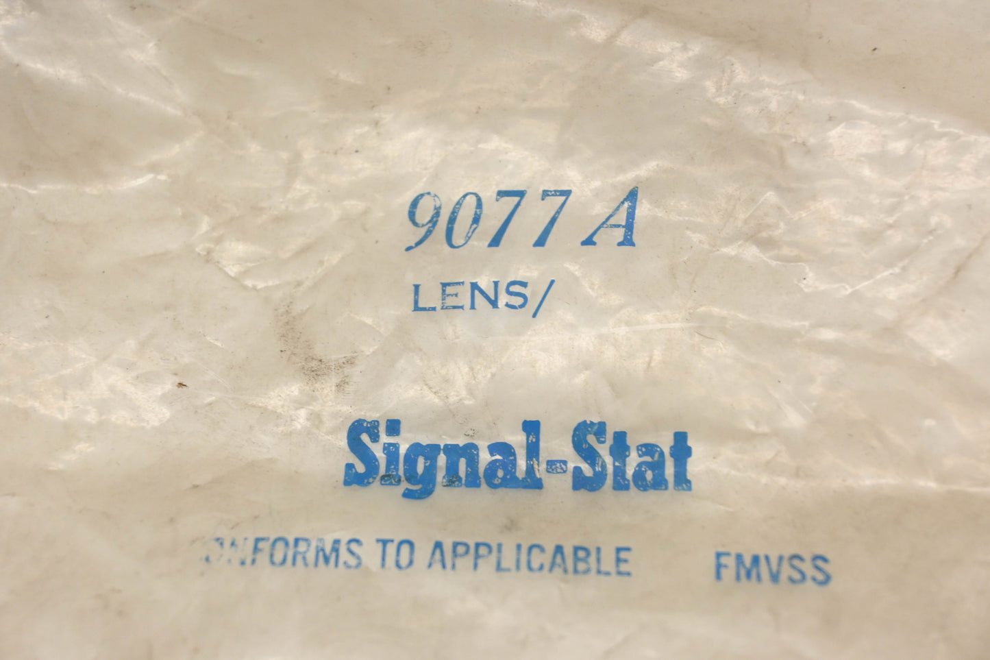 Signal-Stat 9077A Amber Lens NOS