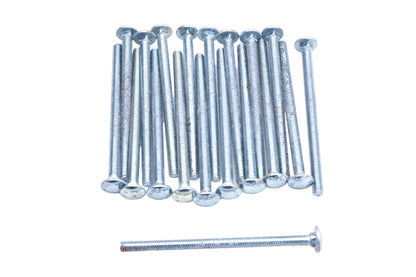 Chromate 22849 5/16-18 x 5 Carriage Bolts Qty 19 NOS