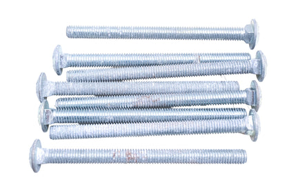 Aftermarket NC011-10 3/8-16 x 5 Carriage Bolts Qty 8 NOS