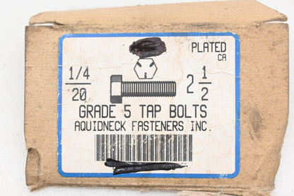 Aquidneck Fasteners HT033-11 1/4-20 x 2-1/2 Grade 5 Taps Bolts Qty 30 NOS