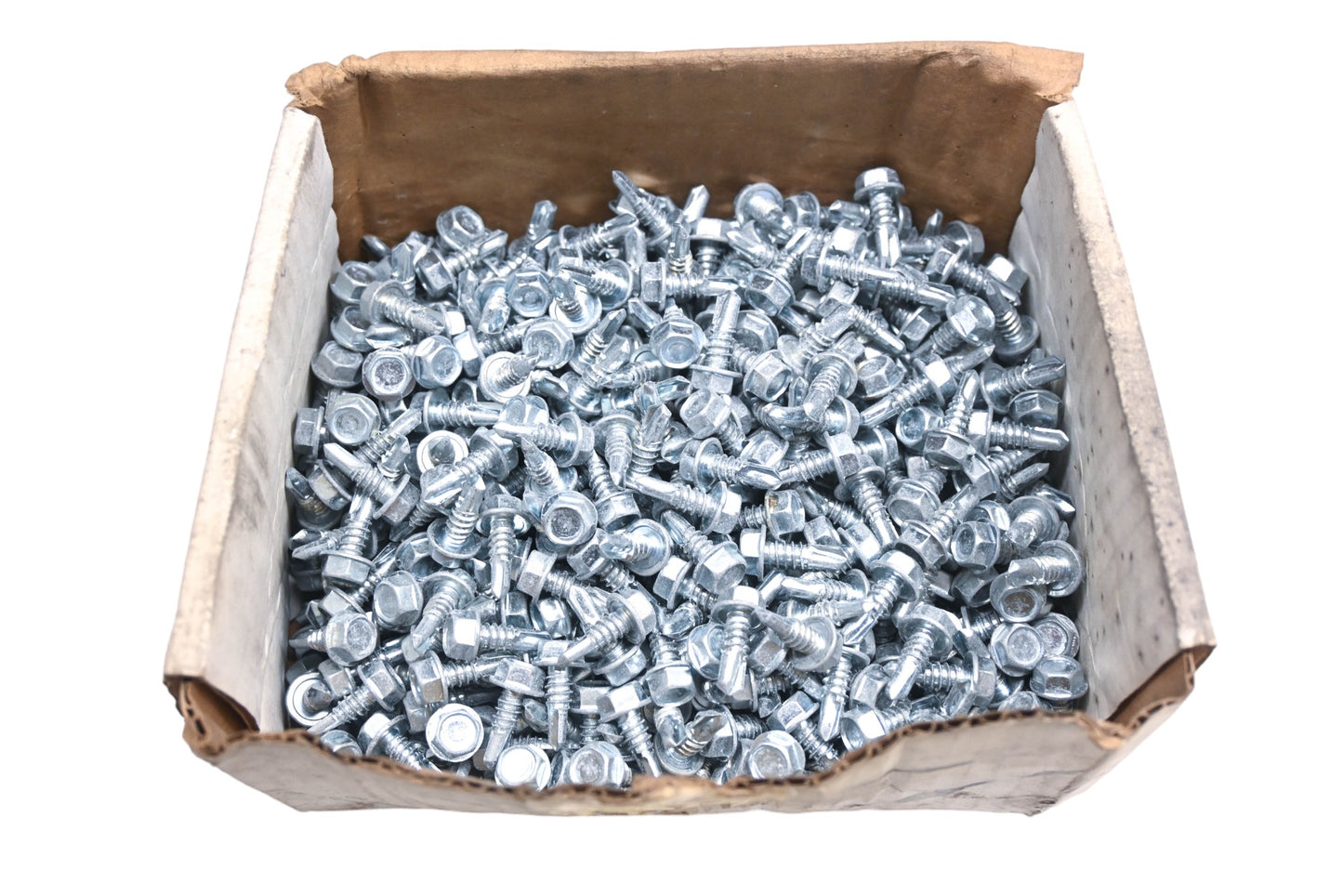 Aquidneck Fasteners HU004-11 14 x 1 Hexwasher Self-Drill Screws Qty 640 NOS