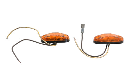Aftermarket HU002-11 Amber LED Marker Assemblies Qty 2
