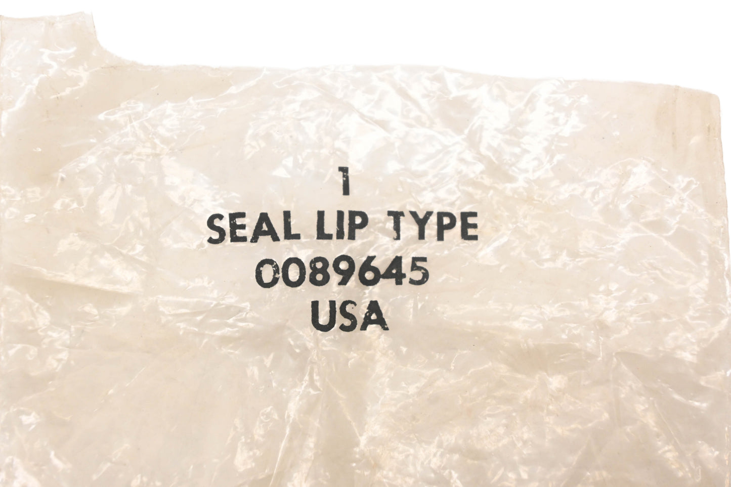 Caterpillar 0089645, 008-9645 Seal NOS