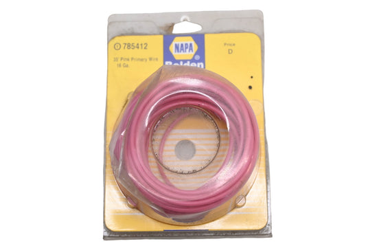 Napa 785412 Pink Primary Wire 16 Gauge 35' NOS