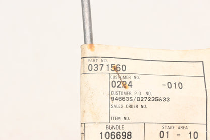 Caterpillar 0371560 Tube Assembly NOS