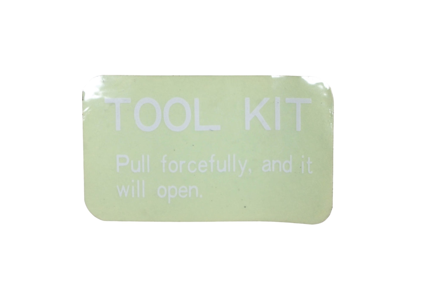 Kubota 66601-48270 Tool Box Label NOS