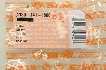 New OEM Stihl 1130-141-1800 Intake Sleeve NOS