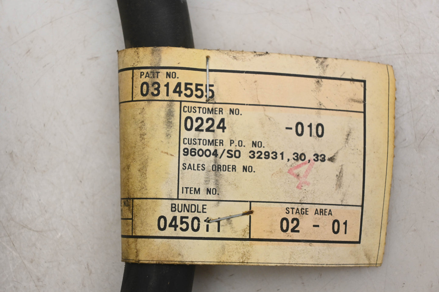 Caterpillar 0314555, 031-4555 Hose Assembly NOS