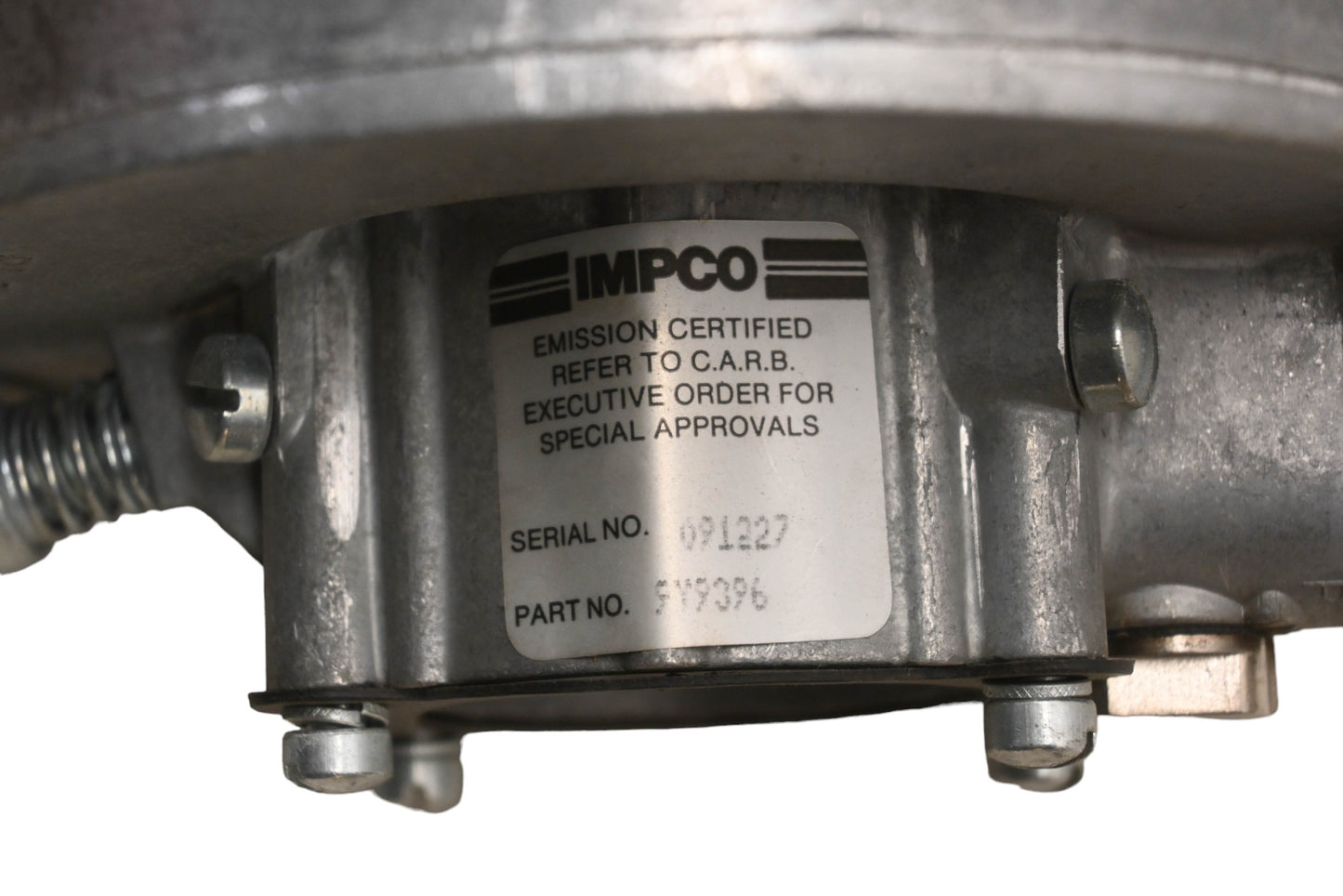 Caterpillar 9Y9396, AT2-2-5 Impco Carburetor Fuel Mixer Kit NOS
