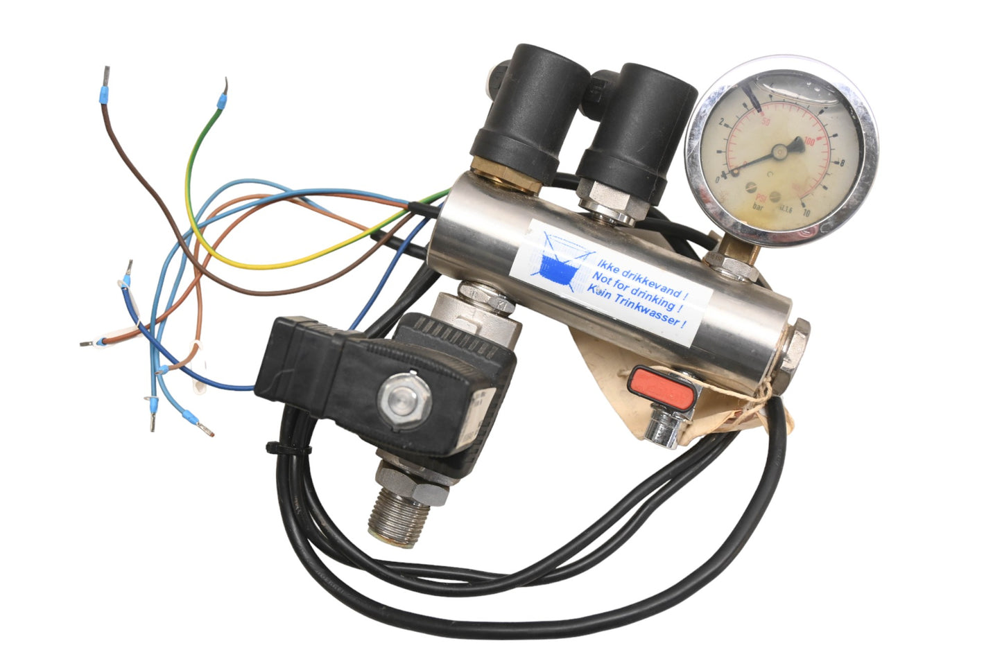 Burkert 93535343 Water PSI Tester Assembly