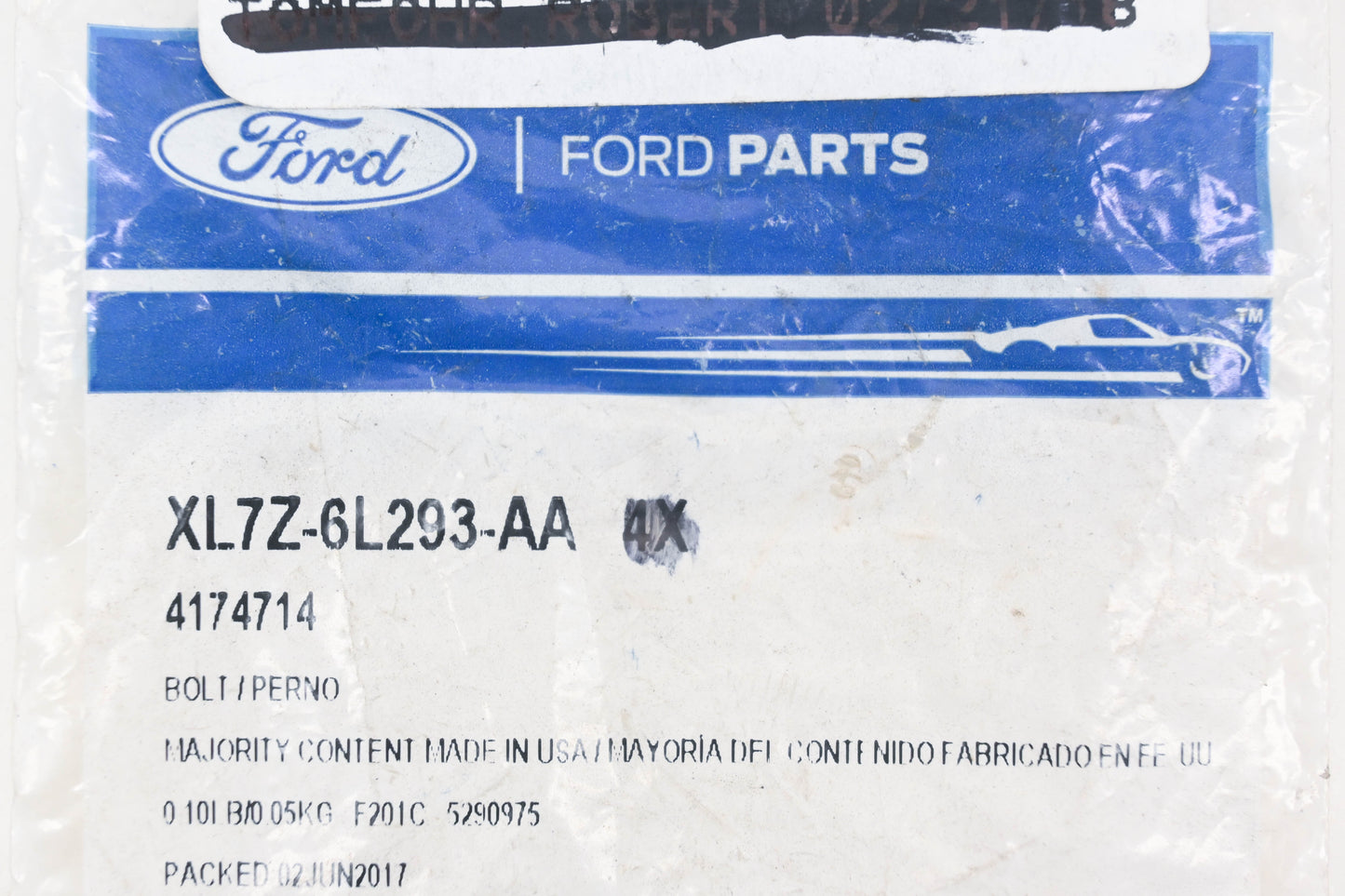New OEM Ford XL7Z-6L293-AA Tensioner Bolt NOS