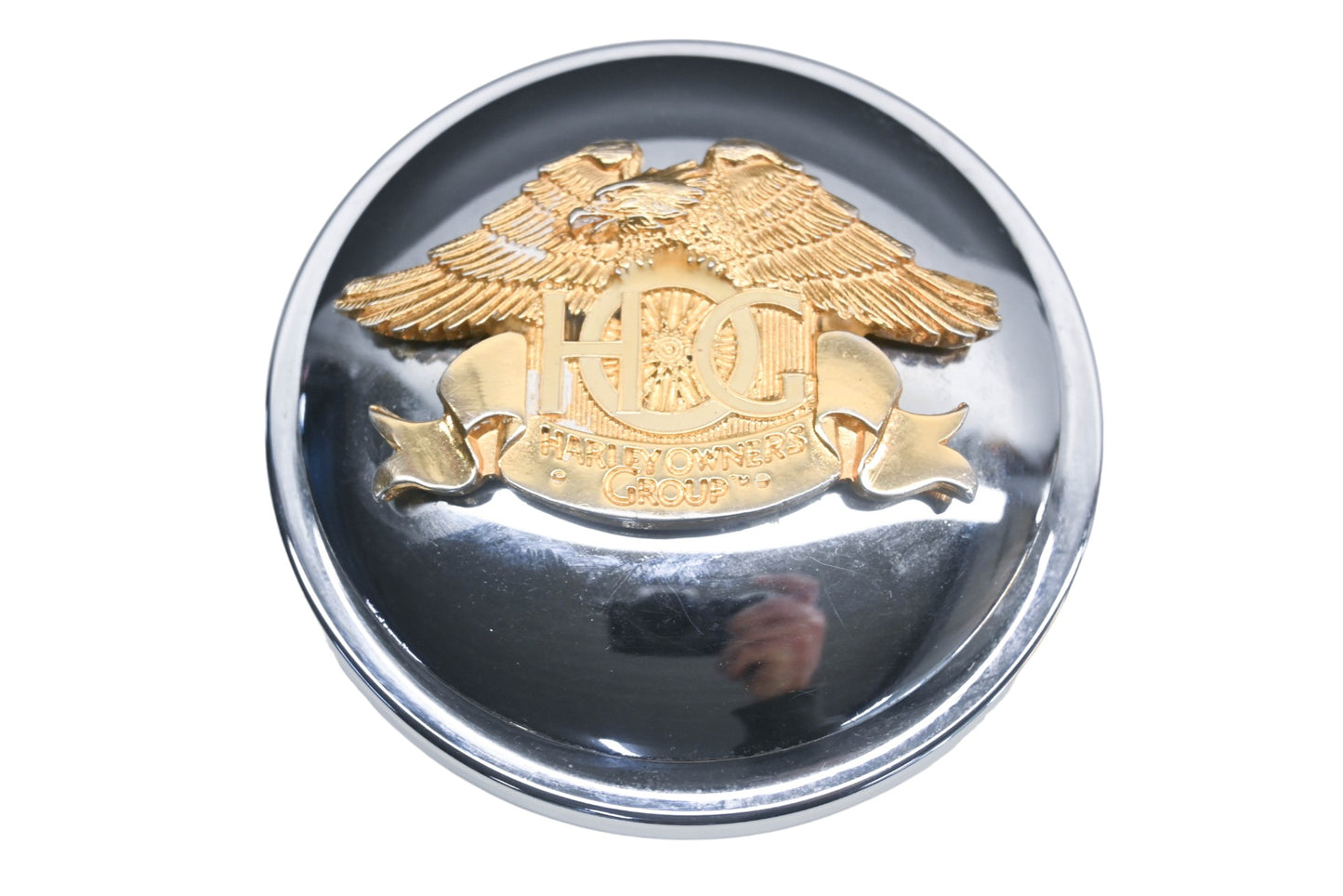 OEM Harley-Davidson ZE030-21 Chrome H.O.G. Gas Cap