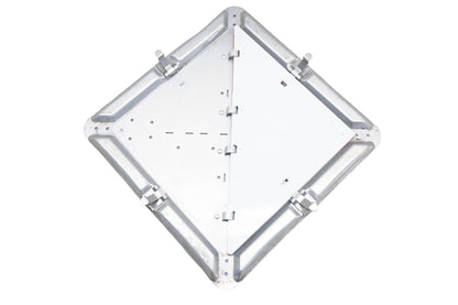 8-Legend Placard Display With All White Panels NOS