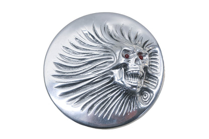 Zambini ZH015-20 6.25" Skull With LED Eyes Cover
