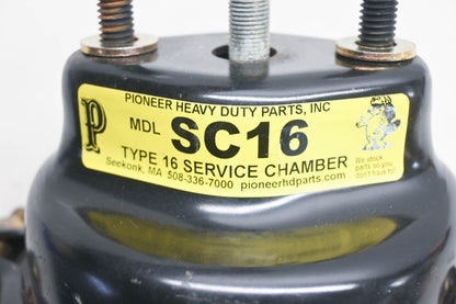 Pioneer MDL-SC16, SC16 Haldex Type 16 Service Chamber Assembly NOS