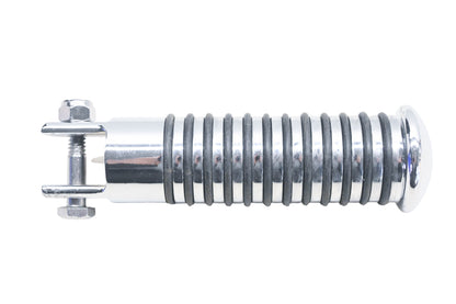 Drag Specialties DS-253320, DS253320 Chrome Oring Style Footpeg NOS