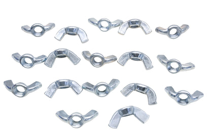 Fastenal 1137749 3/8-16 Zinc Plated Wing Nuts Qty 17 NOS