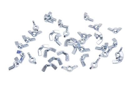 Fastenal 1137745 1/4/2020 Zinc Plated Wing Nuts Qty 36 NOS