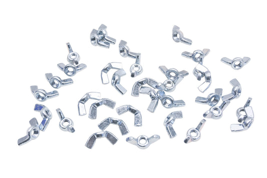 Fastenal 1137745 1/4/2020 Zinc Plated Wing Nuts Qty 36 NOS