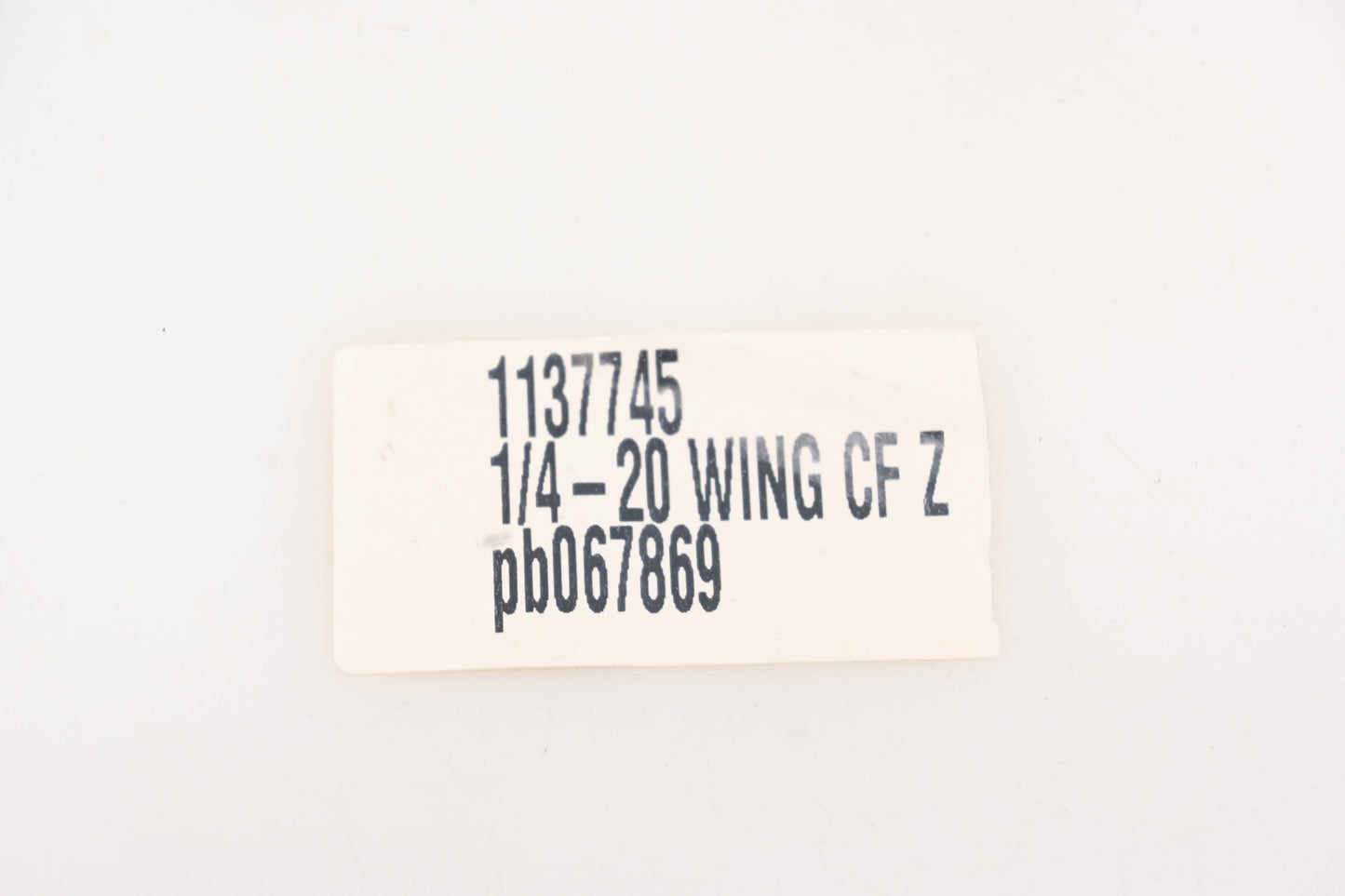 Fastenal 1137745 1/4/2020 Zinc Plated Wing Nuts Qty 36 NOS