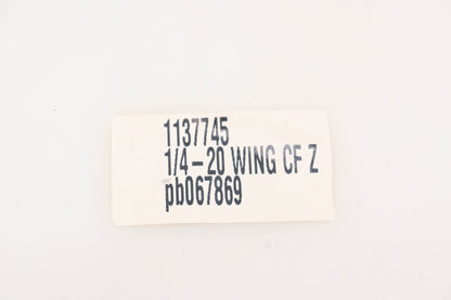 Fastenal 1137745 1/4/2020 Zinc Plated Wing Nuts Qty 36 NOS