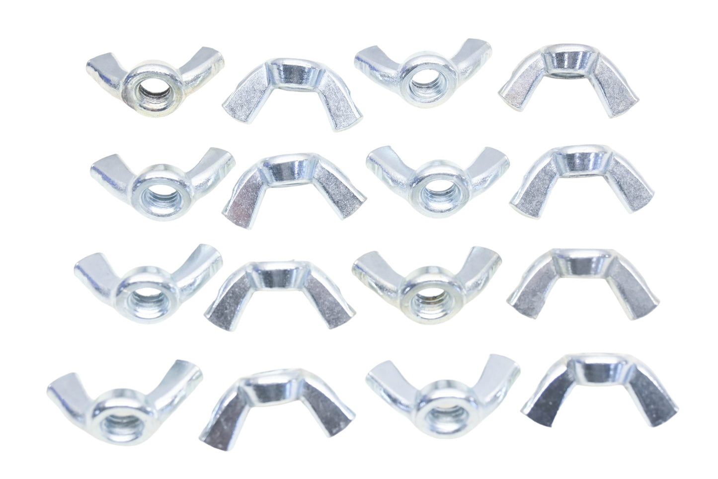 Fastenal 1137751 7/16-14 Zinc Plated Wing Nuts Qty 16 NOS